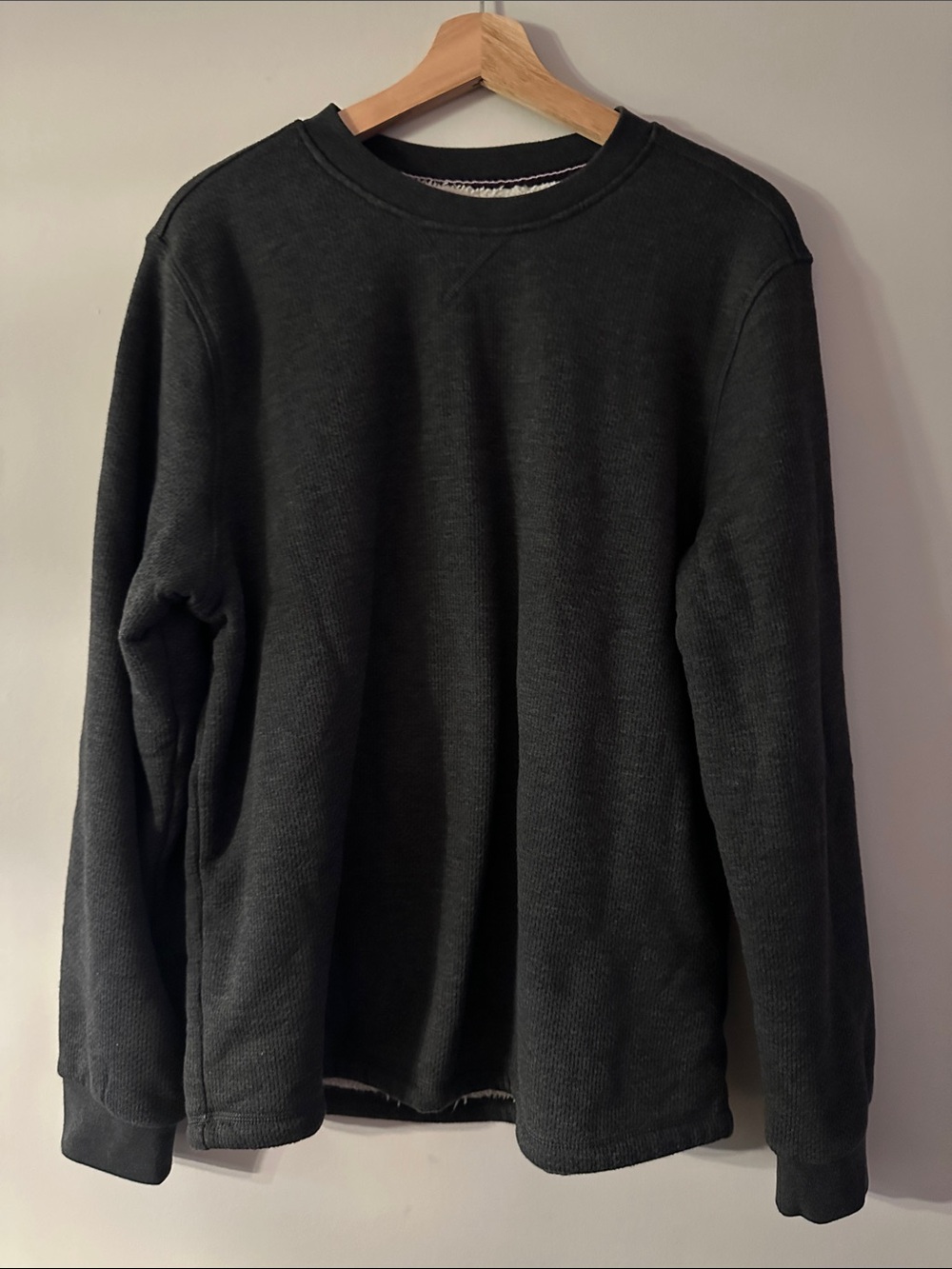 bc clothing heritage crewneck in gray - Size L